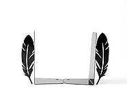 Тримачі для книг Пір'я (чорний), фото 4