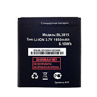 Аккумулятор BL-3815 (АКБ, батарея) Fly IQ4407 (Li-ion 3.7V 1650mAh)