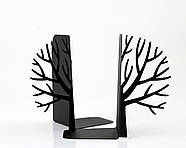 Упори для книг Зима (чорне), фото 2