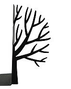 Упори для книг Зима (чорне), фото 4