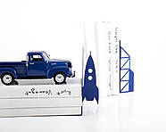 Тримачі для книг Політ на місяць (синій), фото 2