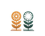 Упори для книг Скандинавські квіти, фото 2