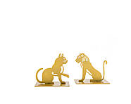 Упори для книг Лев і Кіт, фото 5