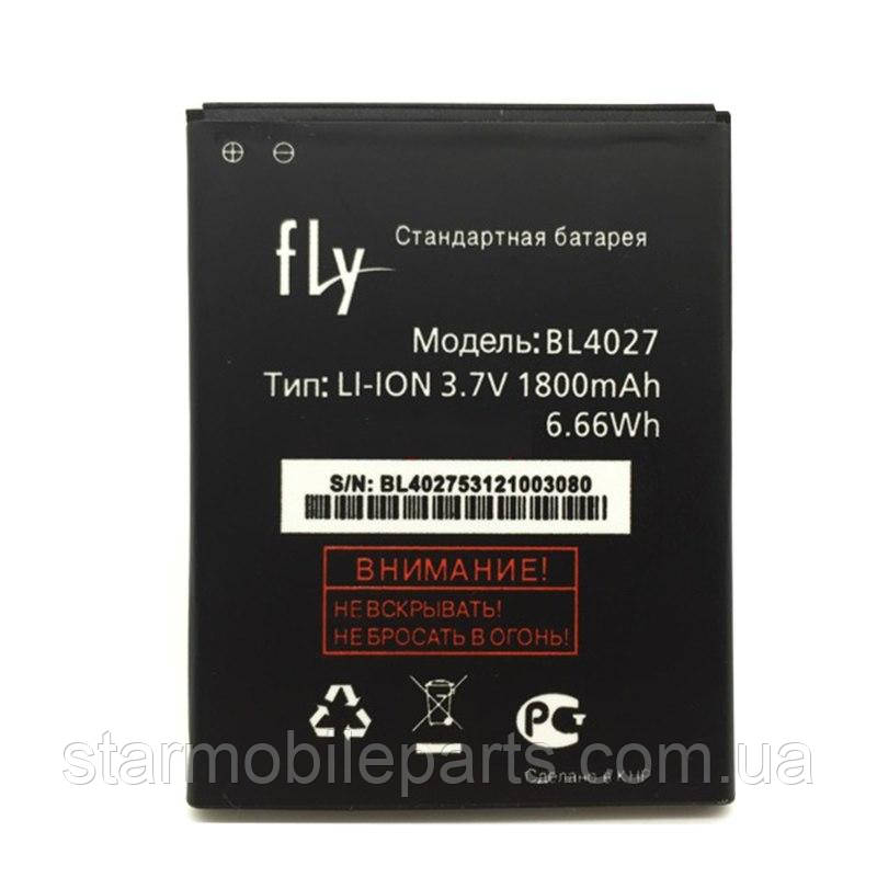 Оригінальний акумулятор (АКБ, батарея) для Fly IQ4410/BL-4027, (Li-ion 3.7 V 1800mAh)