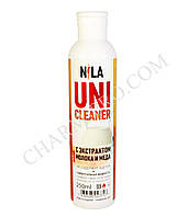 Uni Cleaner для снятия гель-лака, лака, акрила Nila 250 ml. (Мёд-молоко)