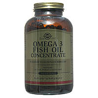 Рыбий жир в капсулах, Omega-3 Fish Oil, Solgar, 240 капсул
