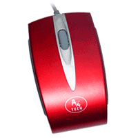 Миша MOP-59-Red Оптична PS/2 + USB, 1-Wheel, 800dpi