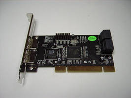 Controller STLab SATA 4ch 2*eSATA PCI 32bit 33/66MHz standart A-214