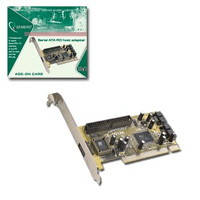 Контроллер SATA PCI 2 порта + 1внешн. ports + 1IDE