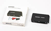 Картридер с Хабом Winstars WS-CR 223; внешний; USB 2.0