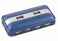 Концентратор TT2106 USB2.0 Hub 7-х портовый с БП