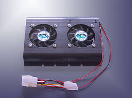 Cooler for HDD DTS 2 Fan 50x50x10mm (Втулка)