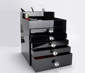 Комод для косметики чорний