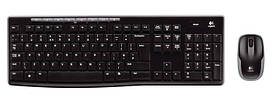 Комплект Logitech MK260; USB; 1000dpi; 2,4 ГГц 10 м; (920-003011)