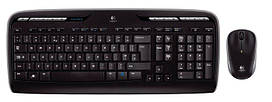 Комплект Logitech MK320 RU; USB; 1000dpi; 2,4 ГГц 10 м; (920-002894)