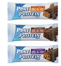 Протеїнові батончики без цукру Pure Protein Bar 50 грам 20 грам протеїну