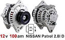 Статорна обмотка генератора FORD TRANSIT 2.5 TD, LDV CONVOY 2.5 TDi, NISSAN Patrol 2.8 TD, фото 3