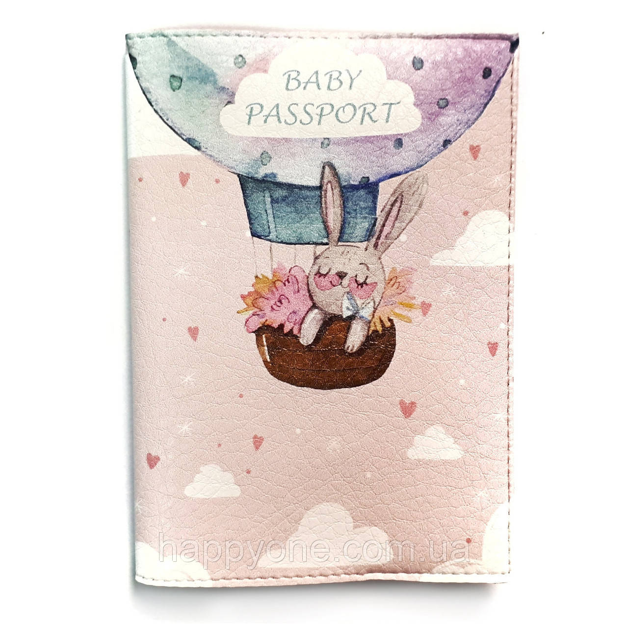 Обкладинка на паспорт "Дитяча зайчик", фото 1