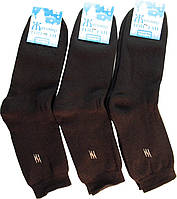 Шкарпетки чоловічі махрові стрейчеві чорні 25-27 р. (39-42)