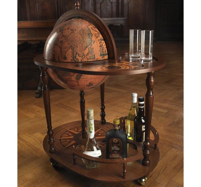 Підлоговий глобус 42004 з вбудованим столиком