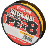 Шнур Sunline Siglon PE х8 150m (оранж.) #0.4/0.108mm 6lb/2.9kg