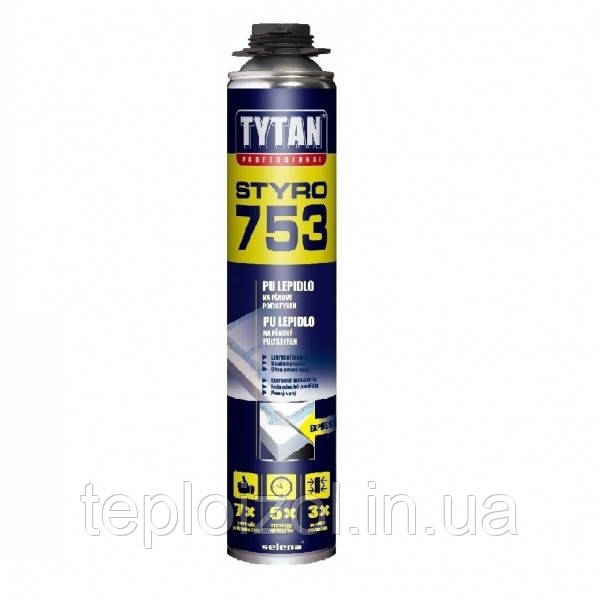 Клей-піна Tytan Styro 753, 750 мл