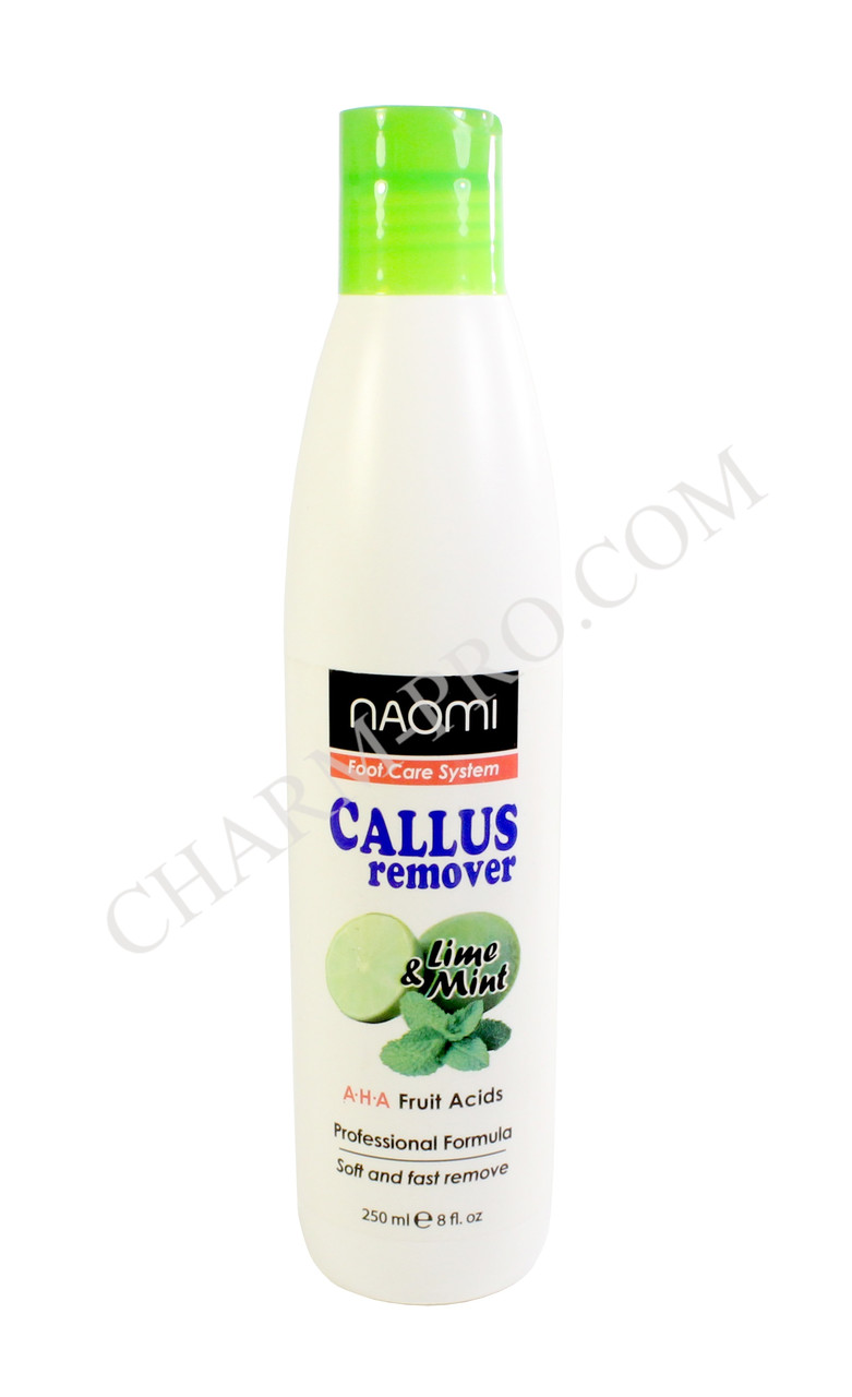 Кислотний ремувер Naomi 250 ml. (лайм-м'ята)