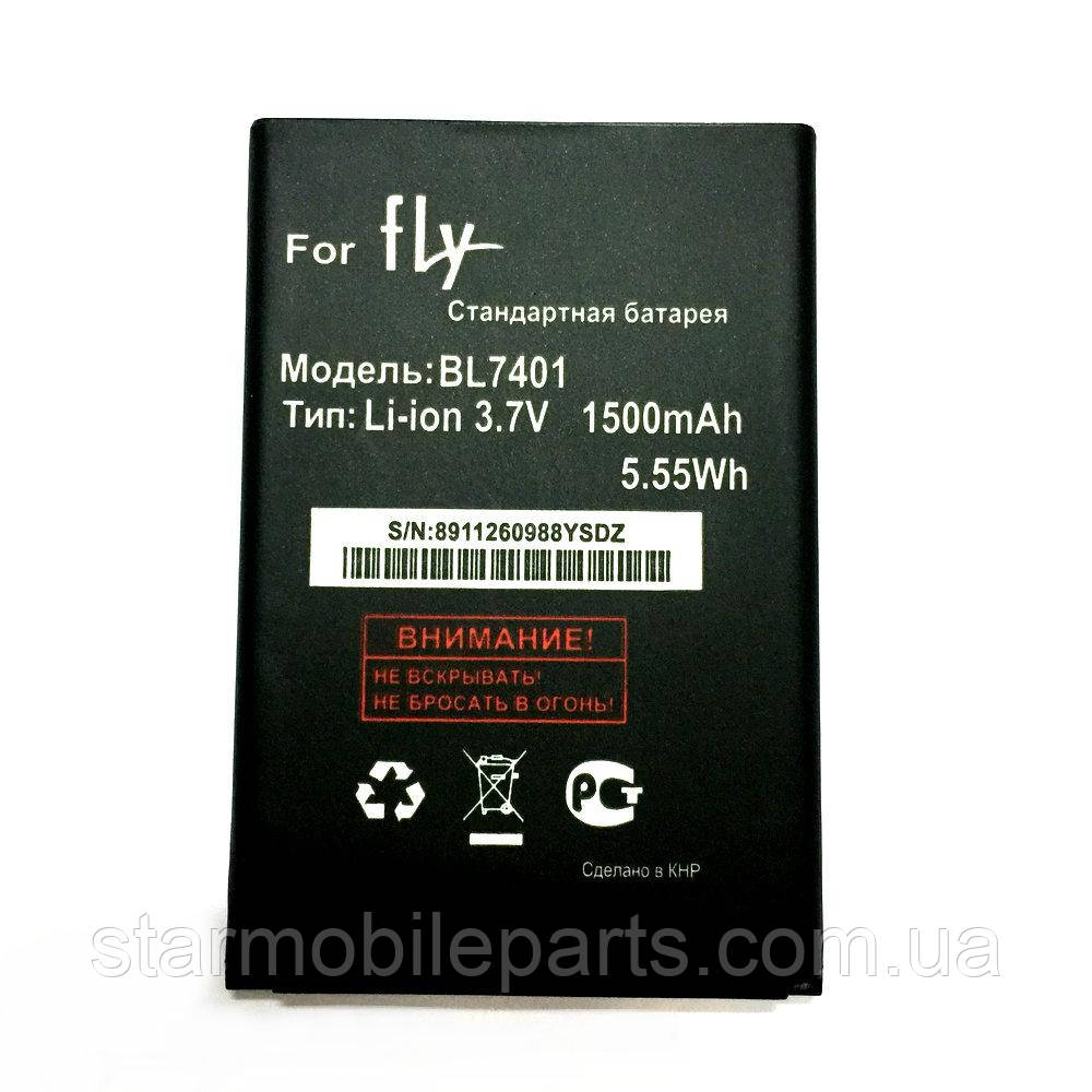 Оригінальний акумулятор (АКБ, батарея) для Fly IQ238/BL-7401, (Li-ion 3.7 V 1800mAh)