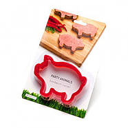 Форма для бутербродов Piggy Party Animals Peleg Design, фото 4