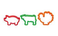 Форма для бутербродов Piggy Party Animals Peleg Design, фото 6