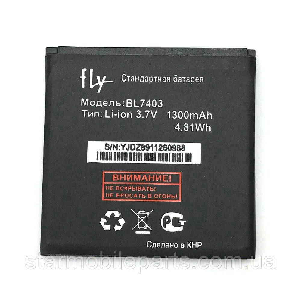 Оригінальний акумулятор (АКБ, батарея) для Fly IQ431/IQ432/BL-7403, (Li-ion 3.7v 1300mAh)