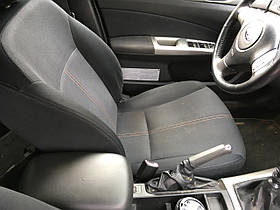 Водійське сидіння Subaru Forester S12, SH, з підігрівом, тканина, регулювання висоти
