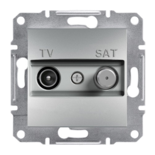 Розетка супутникова кінцева алюмінієва TV-SAT Asfora Schneider electric EPH3400161