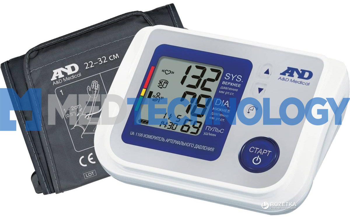 UA-1100AC (A&D) Тонометр, фото 1