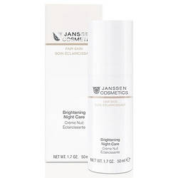 Освітлювальний нічний крем Janssen Brightening Night Care 50 мл