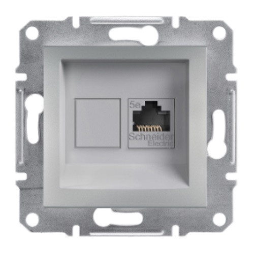 Розетка комп'ютерна алюмінієва Asfora Schneider electric EPH4300161