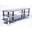 Тумба для ТБ зі скла у вітальню Глобал БЦ-Стіл, фото 2