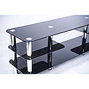 Тумба для ТБ зі скла у вітальню Глобал БЦ-Стіл, фото 6