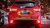 Діодні ліхтарі LED тюнінг оптика Toyota Highlander XU50 стиль Лексус (червоні), фото 3