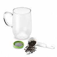 Заварник для чаю Earphone PO Selected (зелений), фото 2