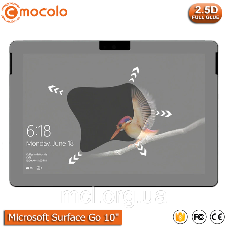 Захисне скло Mocolo Microsoft Surface Go 10"