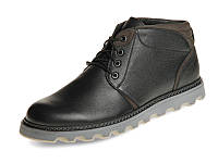 Зимові шкіряні чоловічі черевики на хутрі повсякденні зручні теплі непромокаючі стильні якісні легкі 40 розмір Mida 14245 2022