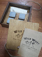 Камені для Віскі із стеатиту Wild West 4 Premium