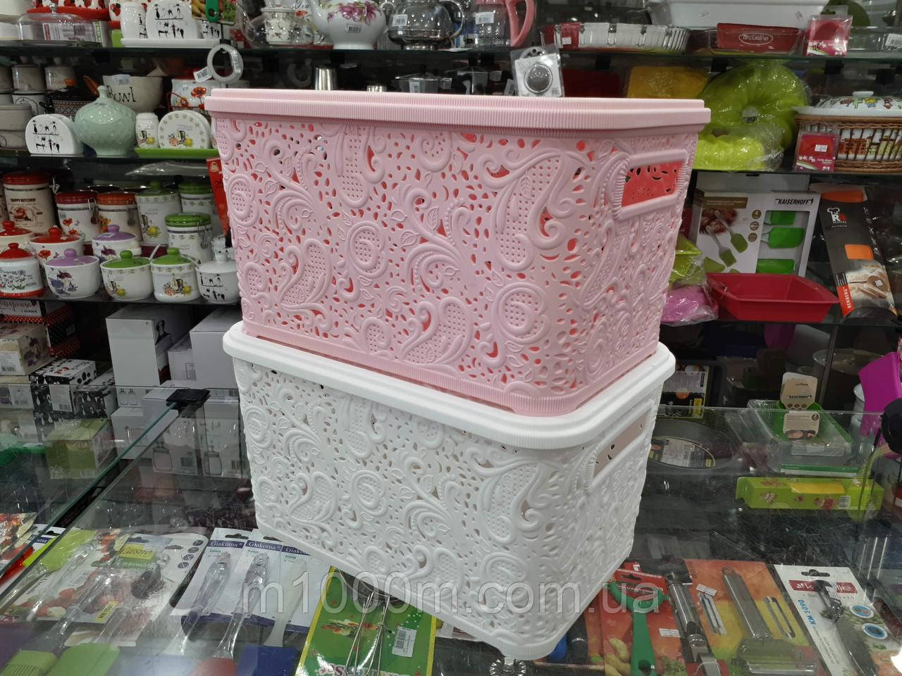 Корзинка з кришкою "Ажур" 7,5л Харків