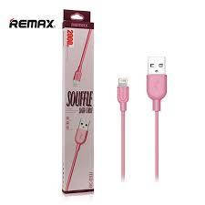 Кабель Remax Souffle lightning рожевий