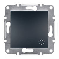 Вимикач прохідний антрацит Asfora Schneider electric EPH0400171