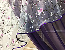 Кухонні штори "Сакура" Фіолет, фото 2