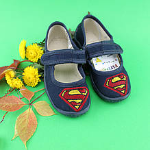 Дитяче взуття оптом капці в садок із вишивкою на хлопчика Vitaliya Віталія розміри 28-31.5
