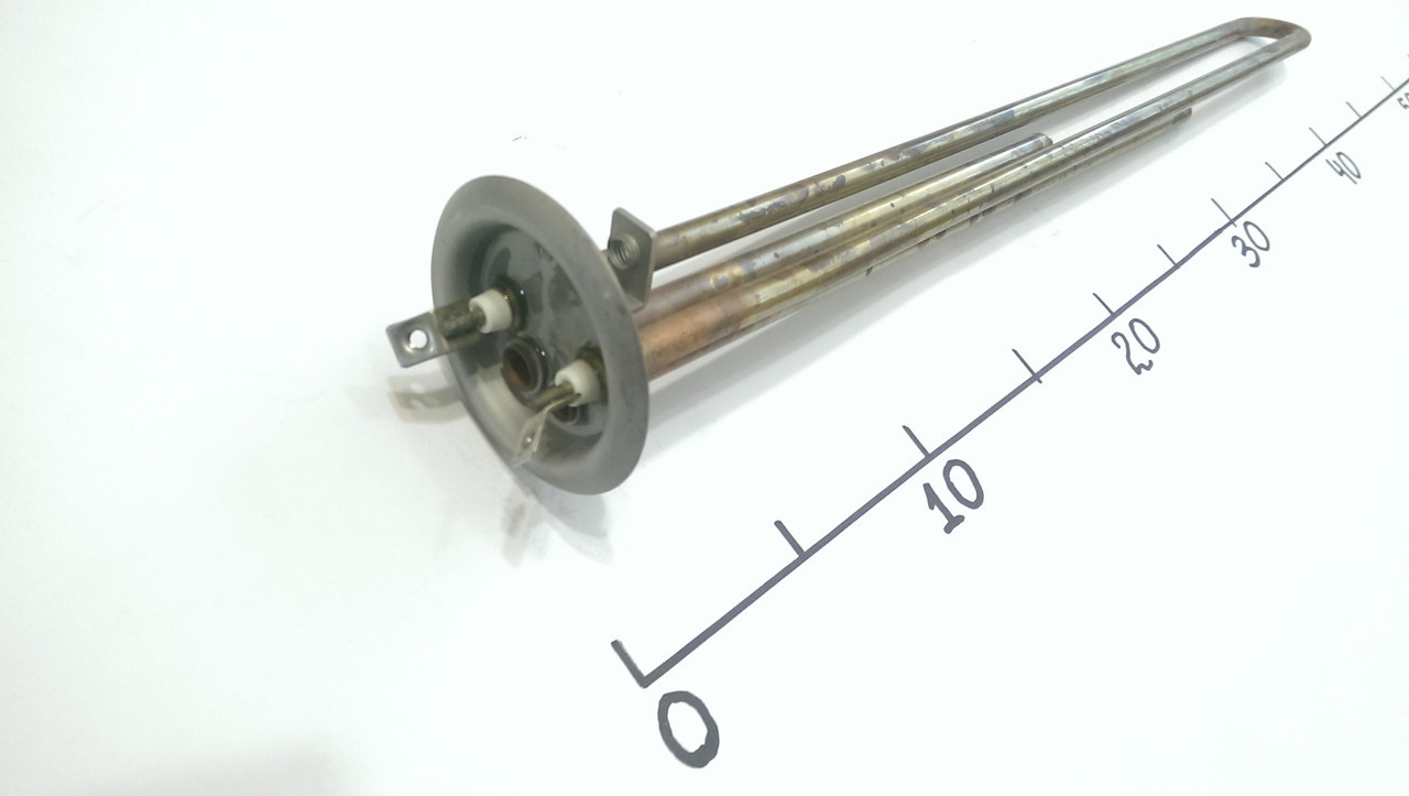 ТЕН для бойлера 2000w на фланці Ø63 з місцем під анод м6 Thermowatt (Італія) Zipexpert, фото 1