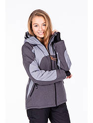 Куртка лижна жіноча Just Play Rino сірий (B2353-darkGrey-heatherGrey) — XL